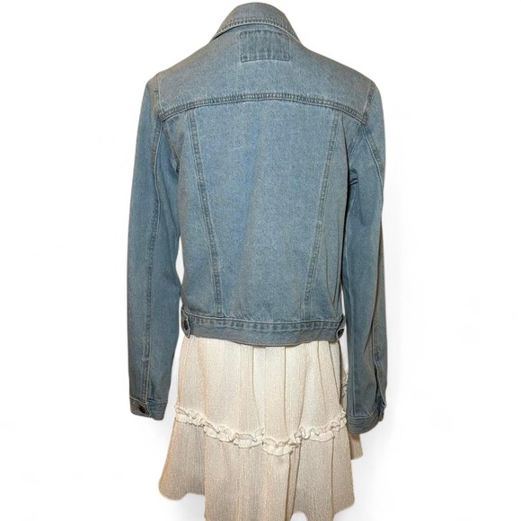 Forever 21 Light Blue Denim Jean Jacket - Picture 2 of 4